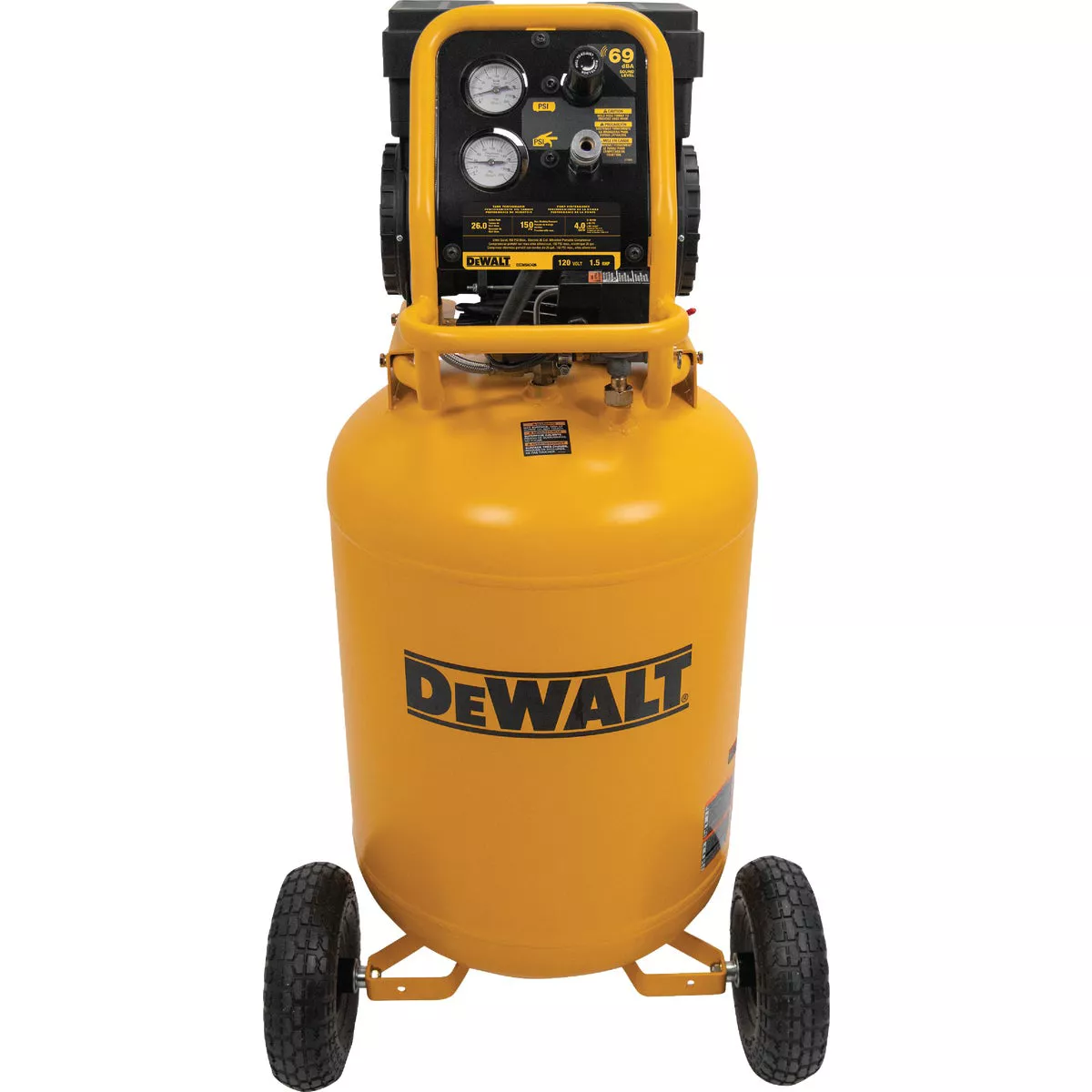 DEWALT 26 Gal. Portable Vertical 175 psi Air Compressor