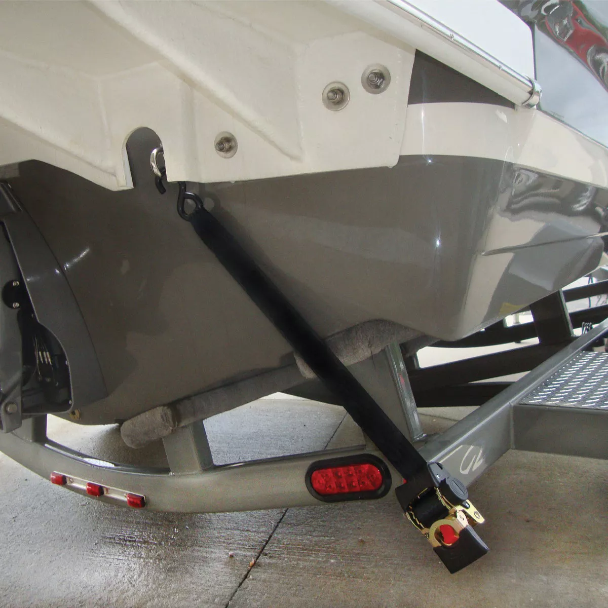 Erickson 2 In. x 5-1/2 Ft. 1333 Lb. Bolt-On Re-Tractable Transom Tie-Down (2-Pack) - photo 4