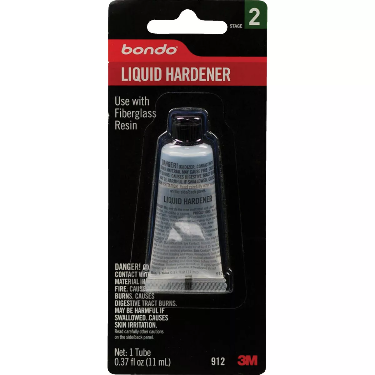 Bondo 0.37 Oz. Liquid Body Filler Hardener