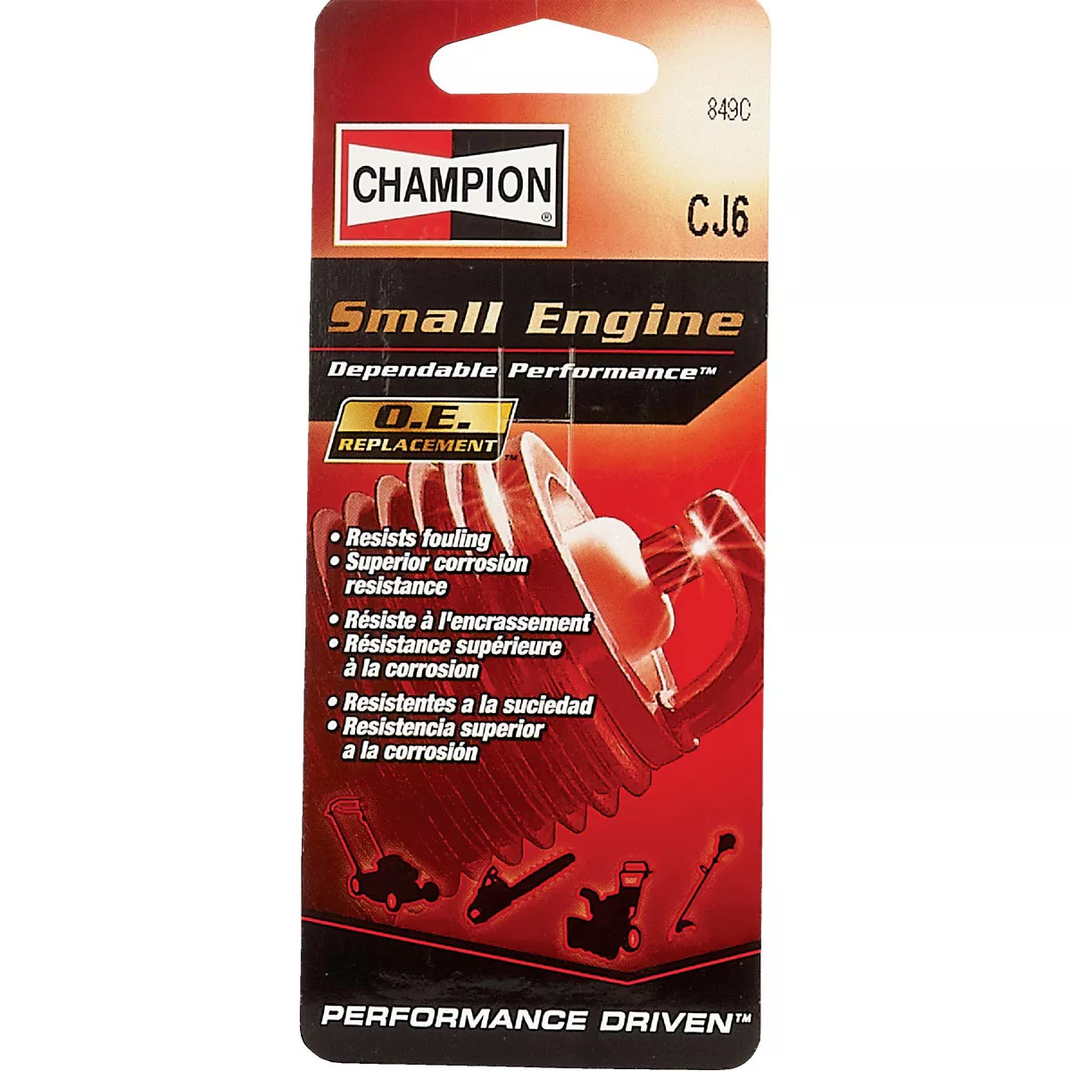 Champion CJ6 Copper Plus Chainsaw Spark Plug - photo 2