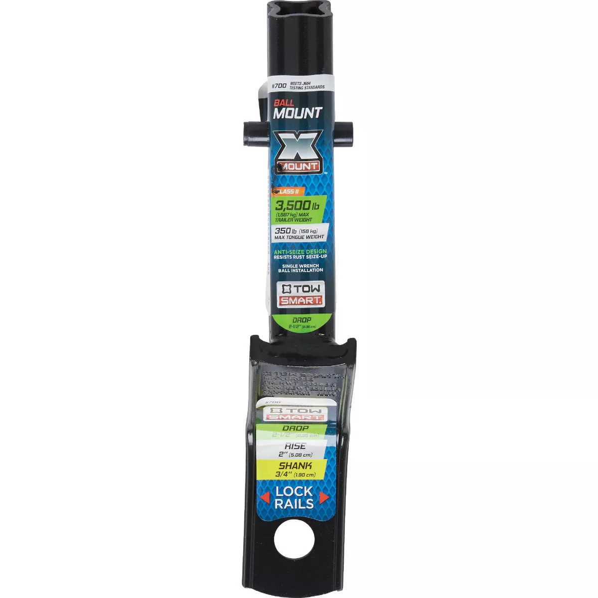 TowSmart X-Mount Class II 2-1/2 In. Drop Hitch Draw Bar, 3500 Lb. Capacity - photo 2