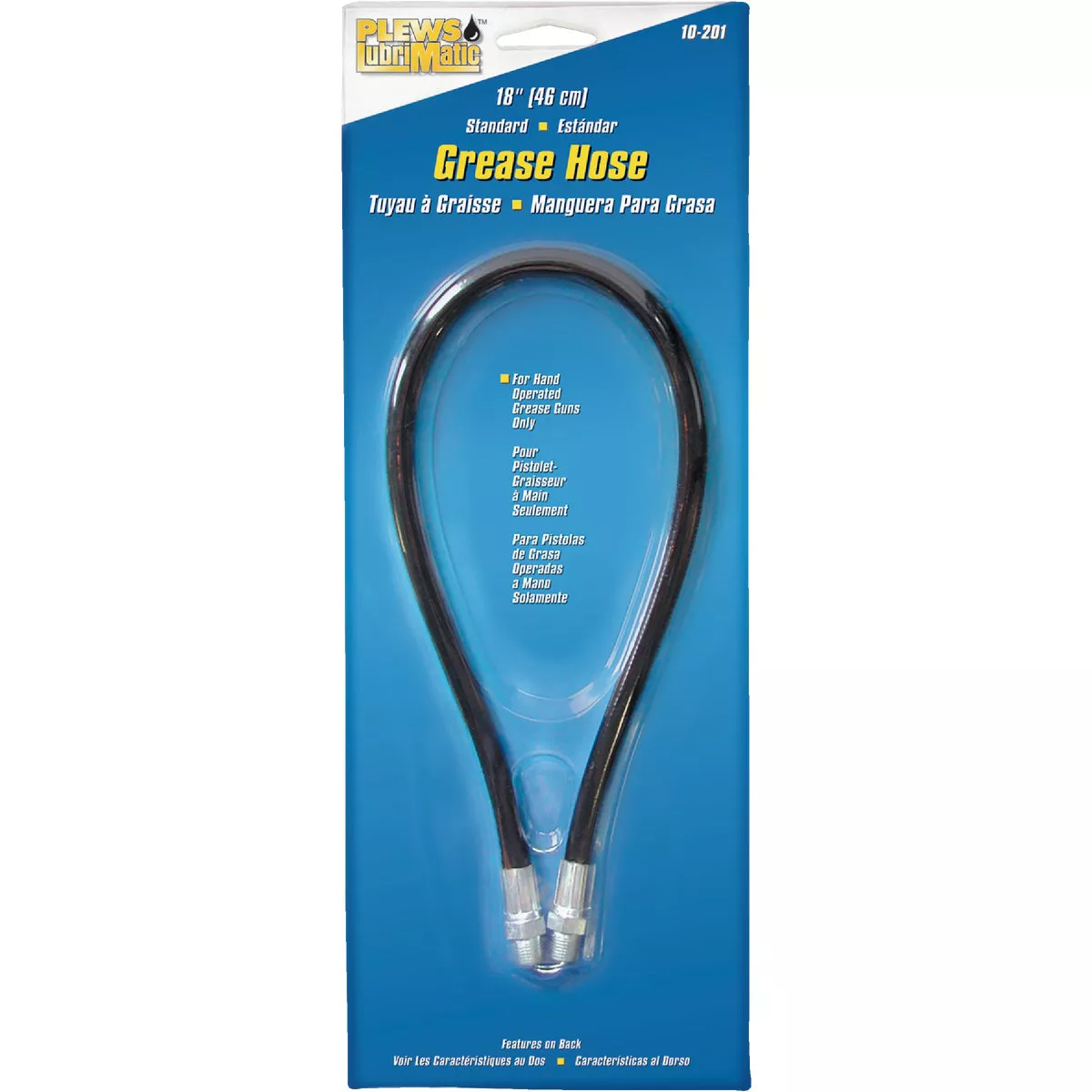 Plews Lubrimatic 18" 10,000 Psi Grease Hose - photo 2