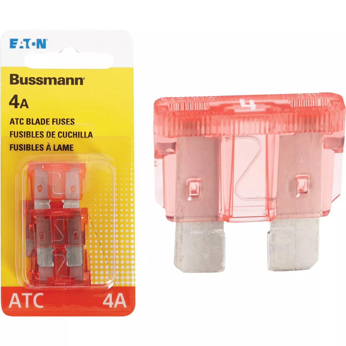 Bussmann 4A 32V ATC Blade Automotive Fuse (5-Pack)
