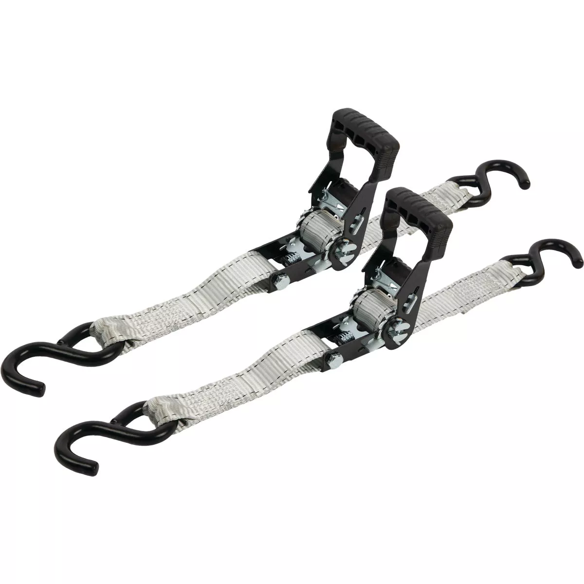 Erickson 1-1/4 In. x 12 Ft. 833 Lb. Heavy-Duty Ratchet Tie-Down Strap (2-Pack) - photo 3