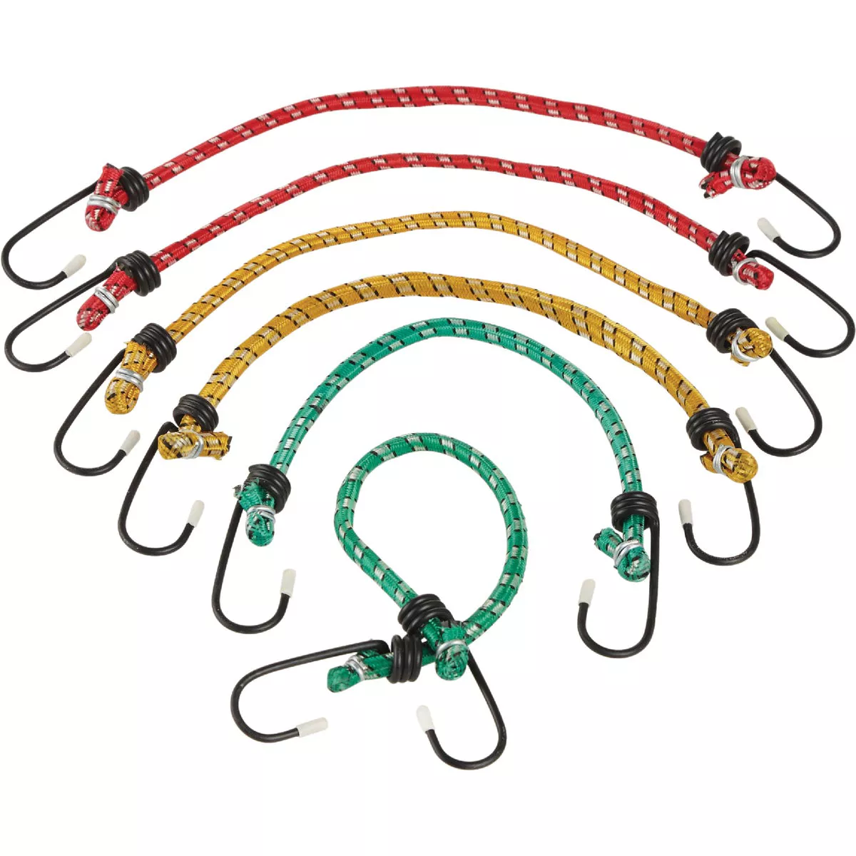 Smart Savers 6mm x 12 In. Coated Bungee Cord (6-Pack) - photo 3