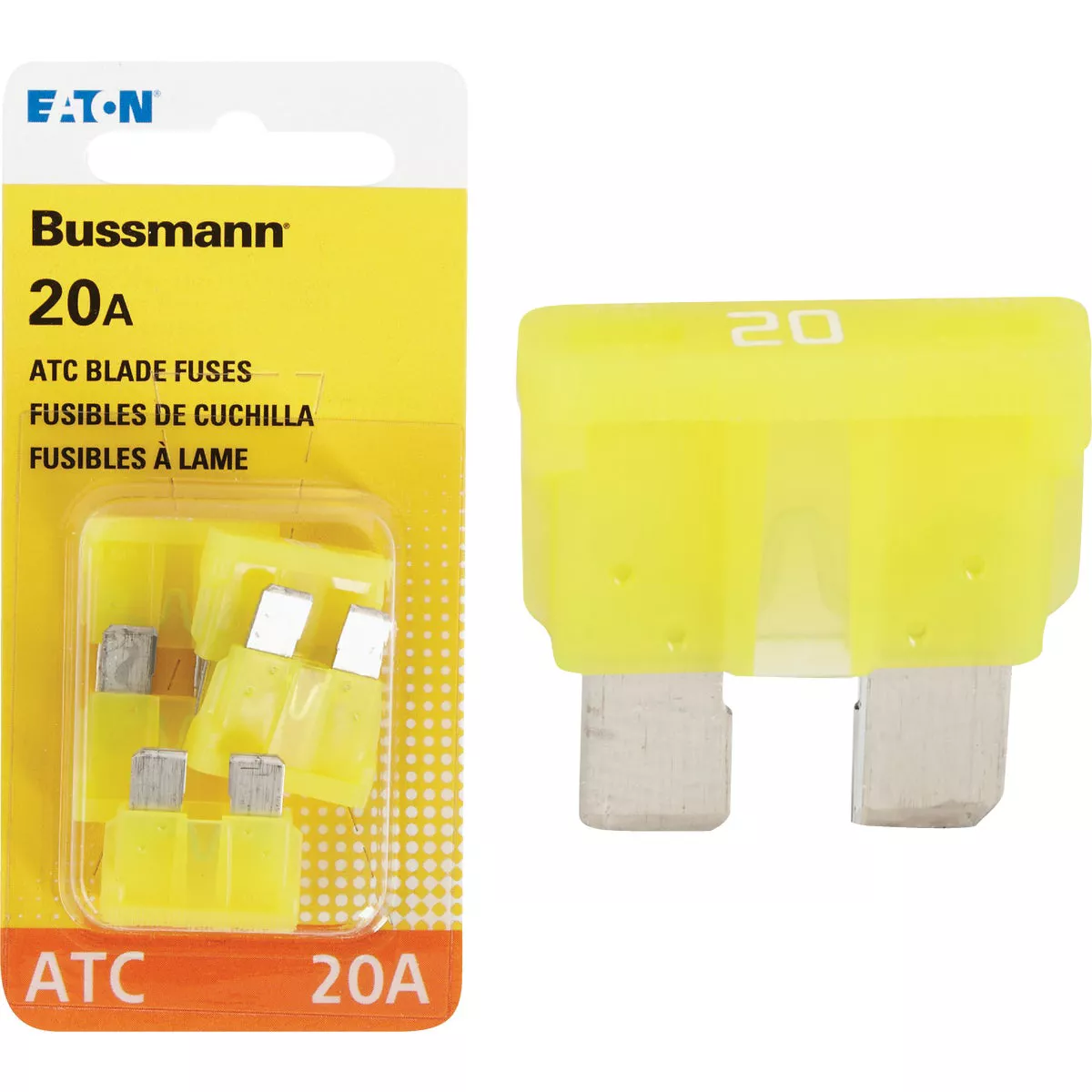 Bussmann 20A 32V ATC Blade Automotive Fuse (5-Pack)