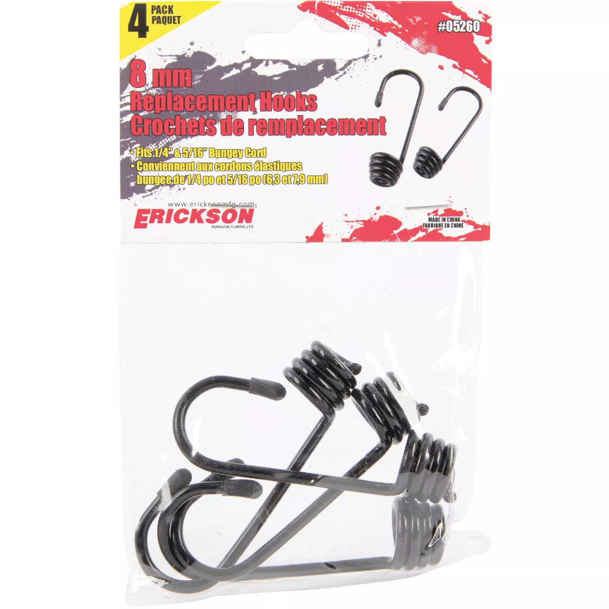 Erickson 8mm Metal Cord Hook - photo 2