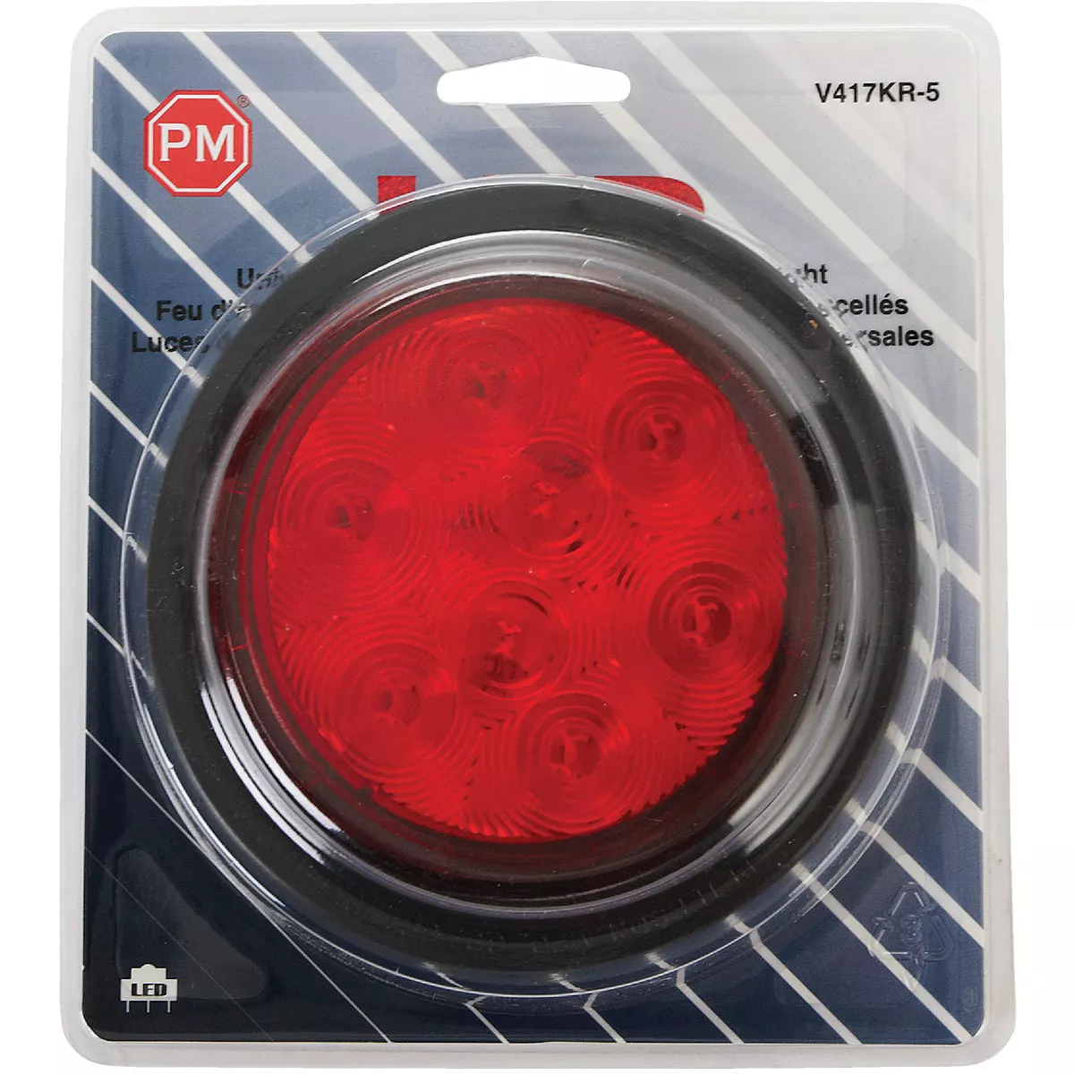 Peterson LumenX Round 9-16 V. Red Stop & Tail Light - photo 2