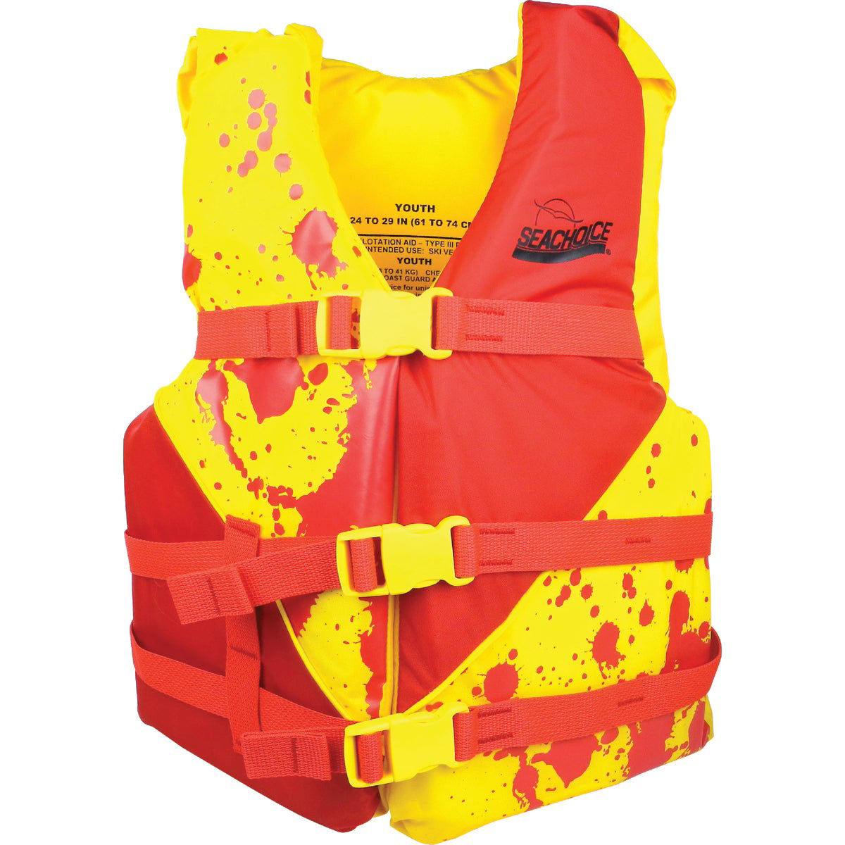 Adult Life Jacket Seachoice Offshore Life Vest USCG Approved
