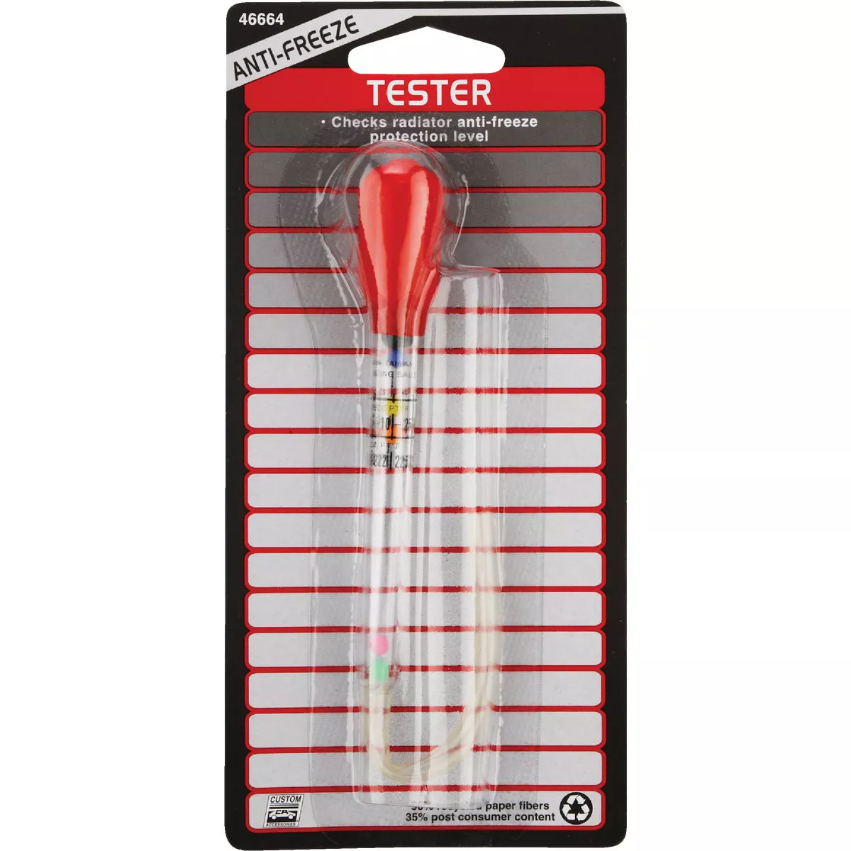 Custom Accessories -40 F Antifreeze Tester - photo 2