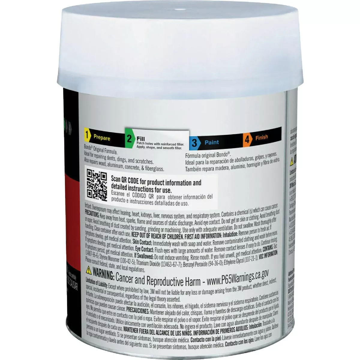 Bondo 1 Pt. Original Body Filler with Hardener - photo 2