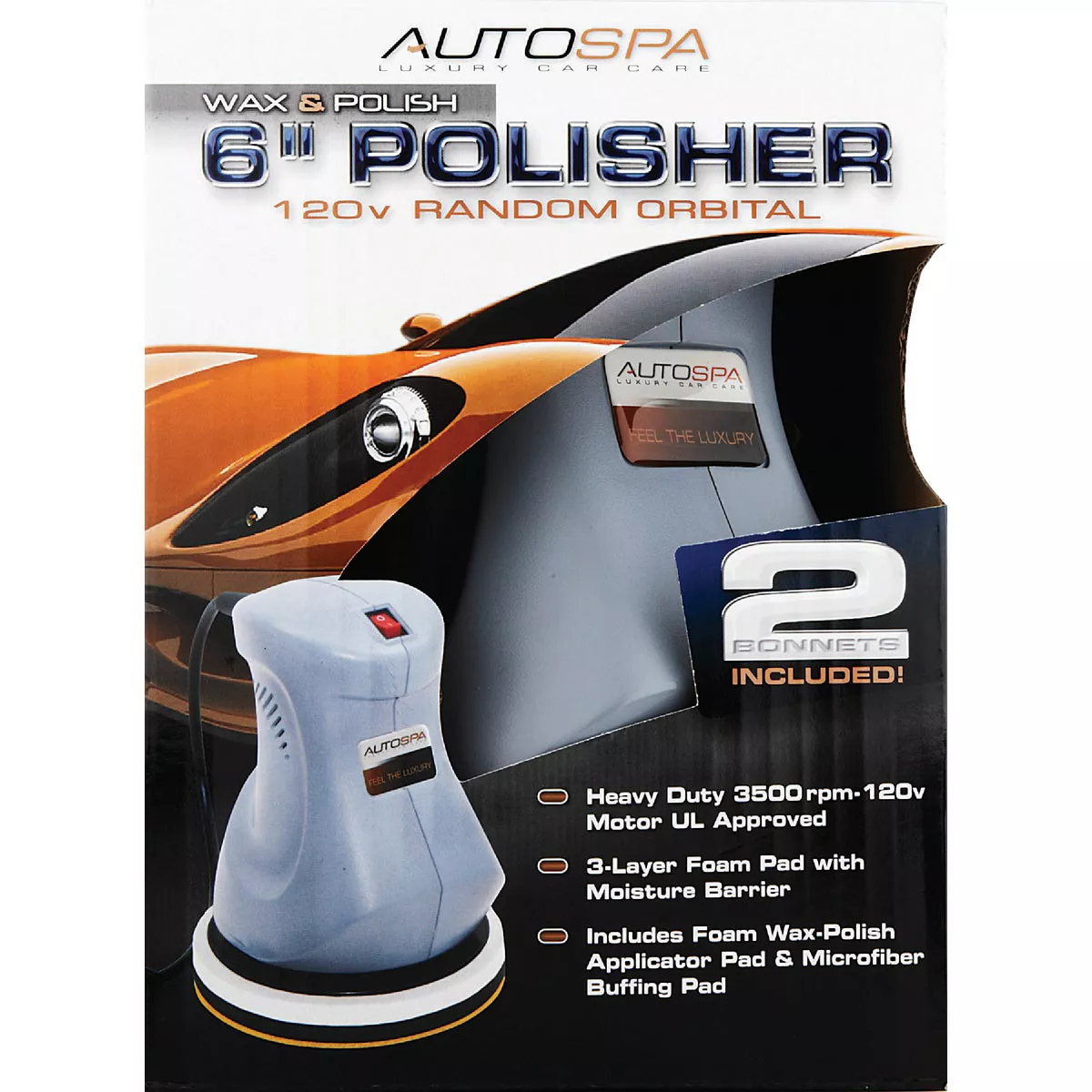 Auto Spa 6 In. 3500 rpm Polisher - photo 2