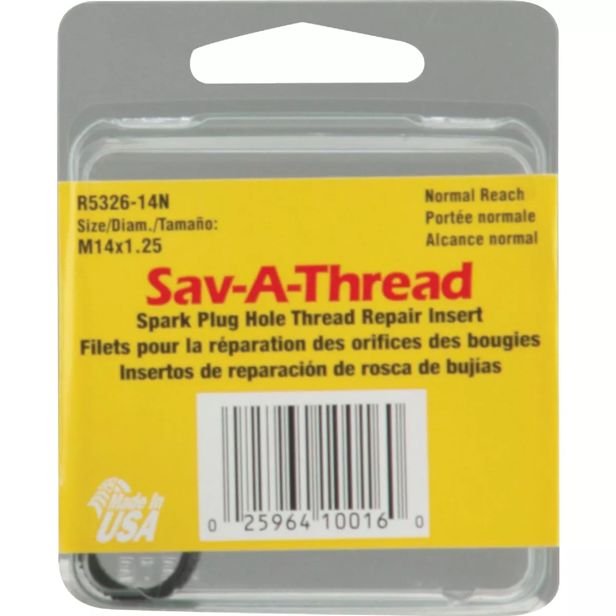 HeliCoil 14 x 1.25mm Normal Spark Plug Thread Insert | True Value Hardware