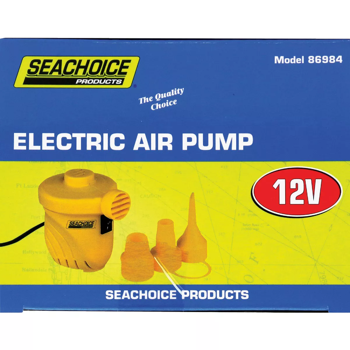 Seachoice 12V 0.78 psi General Inflatables and Boating Electric Inflator