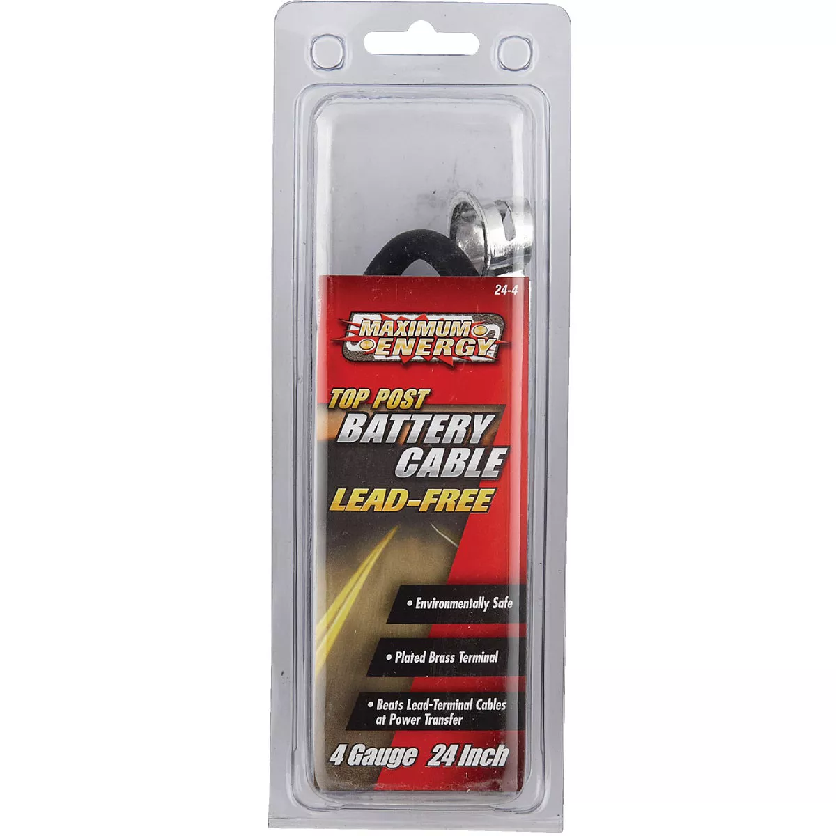 Road Power 24 In. 4 Gauge Top Post Battery Cable - photo 2