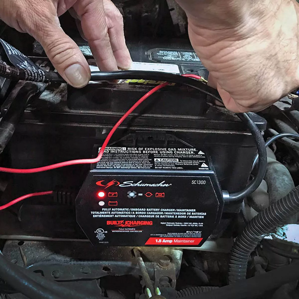 Schumacher Automatic 12V 1.5A Auto Battery Charger/Maintainer - photo 5