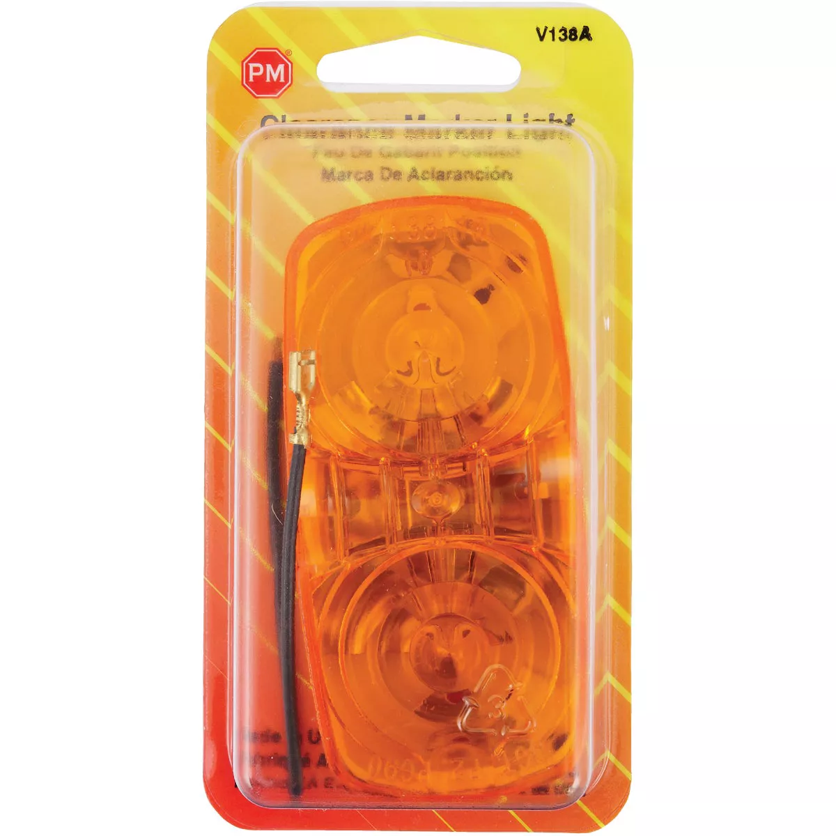 Peterson Low-Profile 12 V. Amber Clearance Light - photo 2