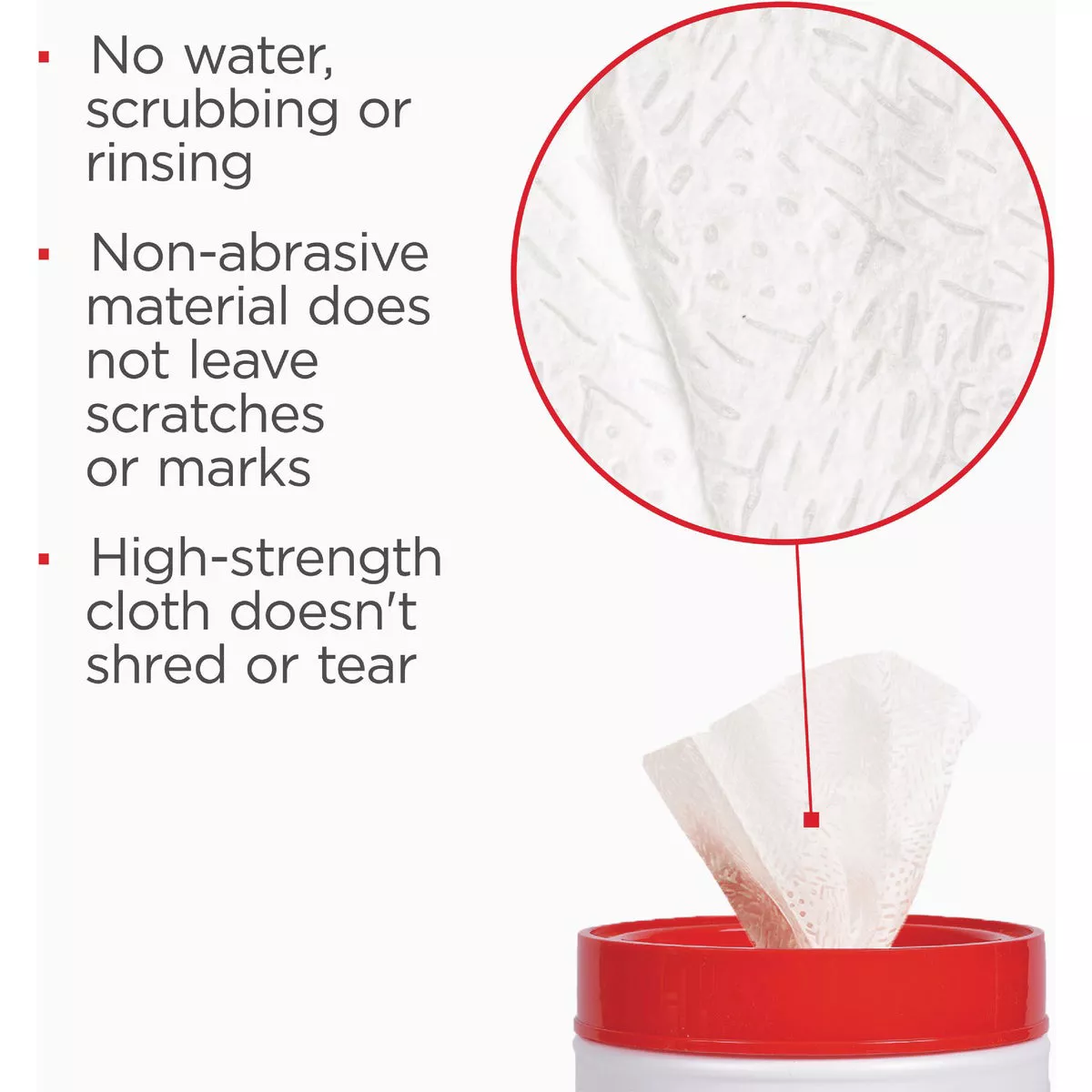 Hercules Multi-Purpose 12 In. x 10 In. Jobsite Wipes (70-Ct.) - photo 5
