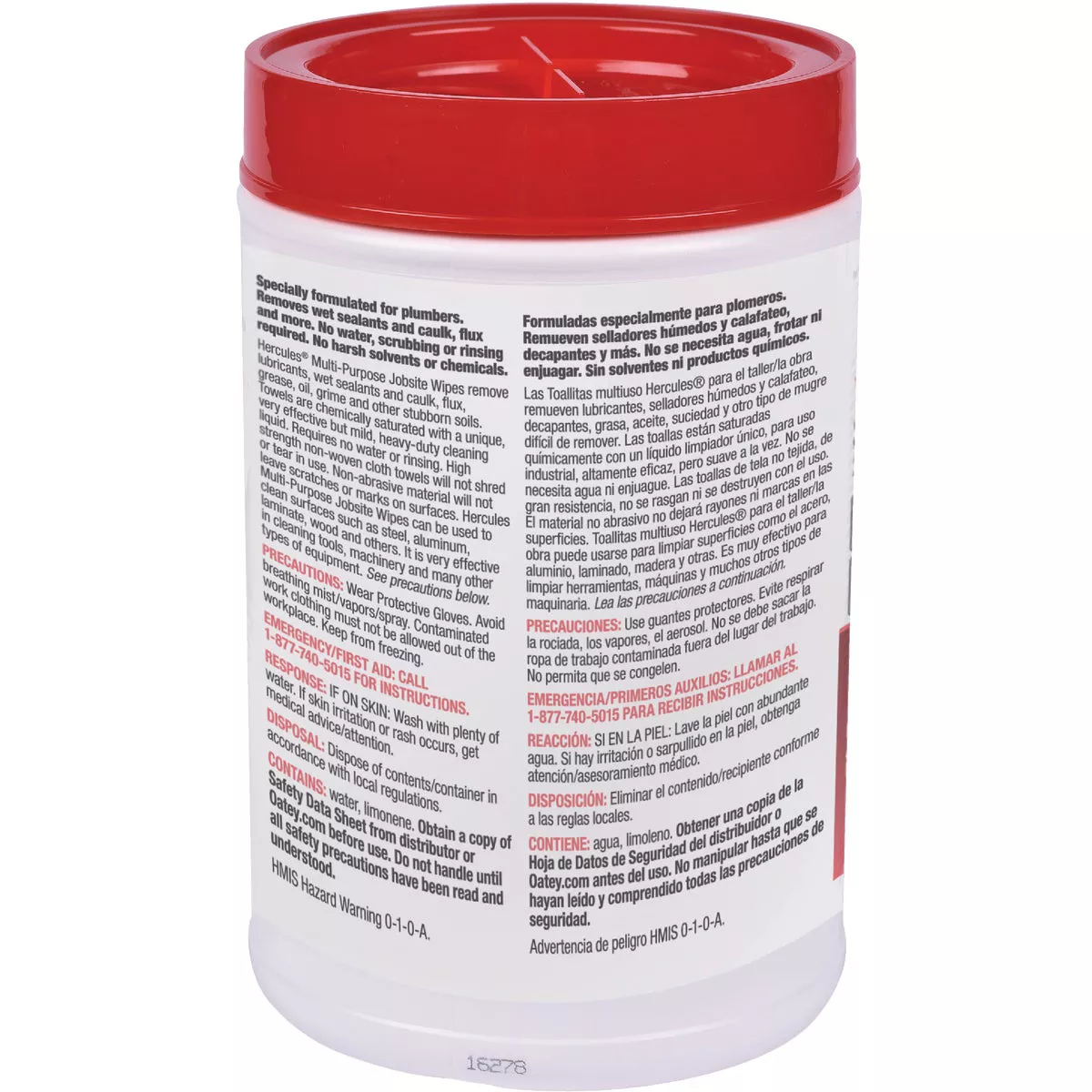 Hercules Multi-Purpose 12 In. x 10 In. Jobsite Wipes (70-Ct.) - photo 3