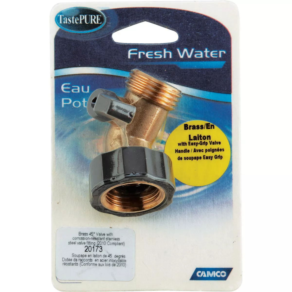 Camco Brass RV Shut Off Valve - photo 2