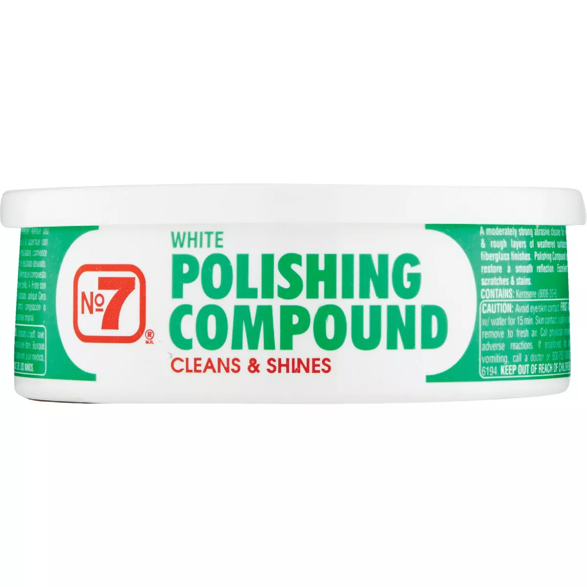 NO. 7, 10 Oz. Paste White Polishing Compound - photo 2