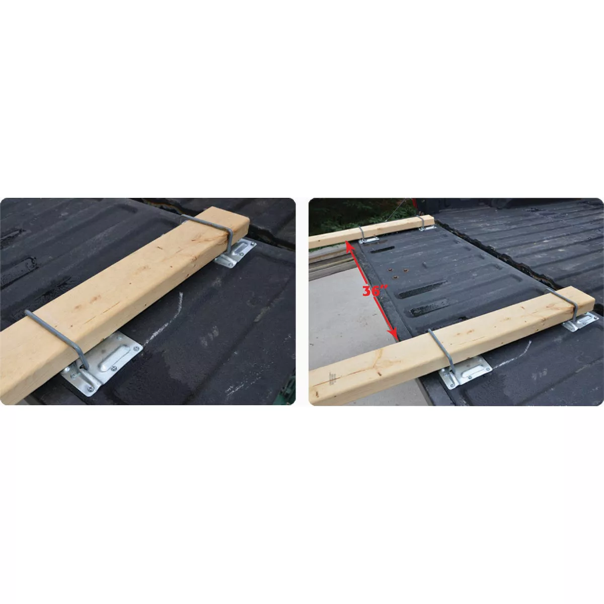 Erickson Big Bed Tailgate Sawhorse 3 Ft. Black Powder Coat Bed Extender - photo 3