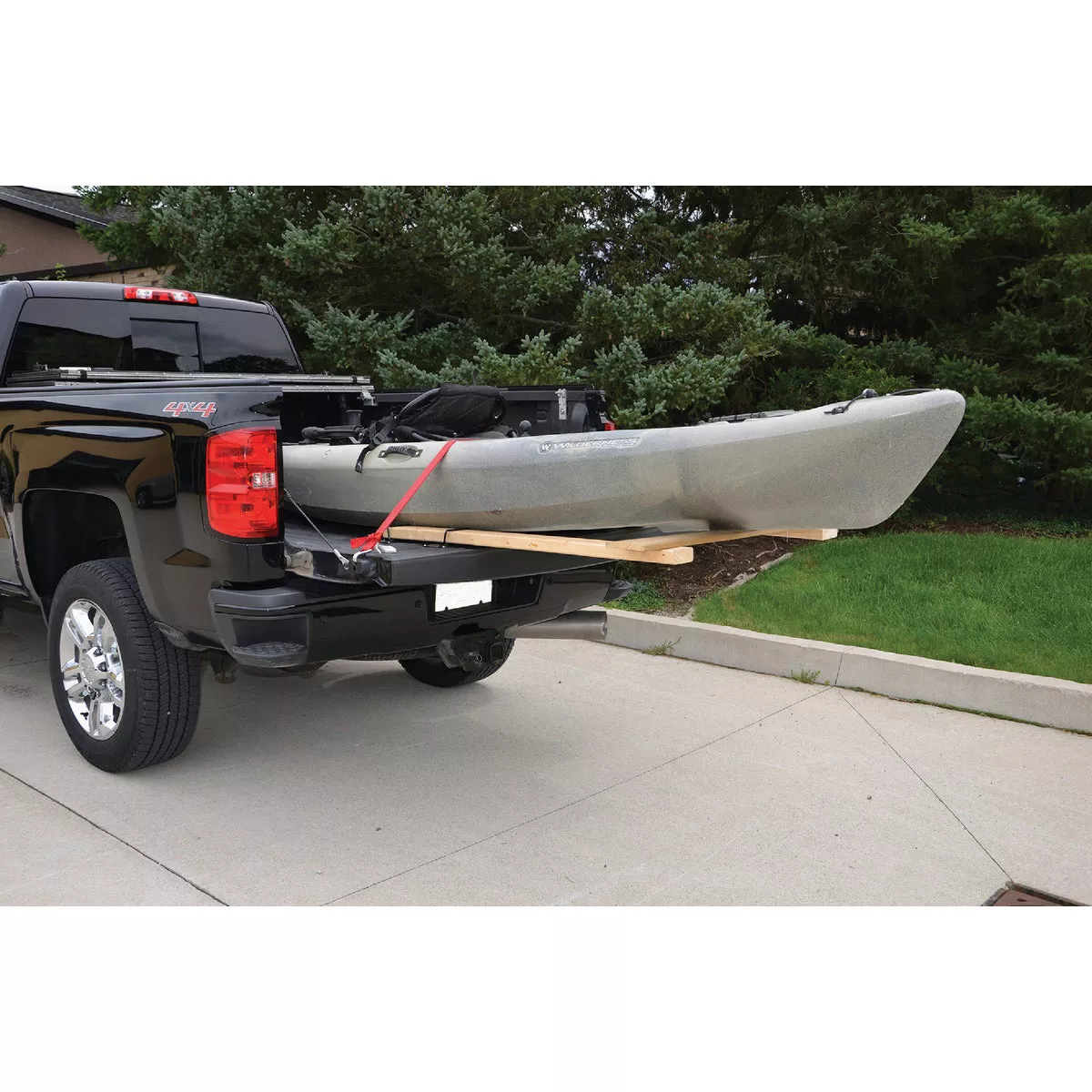 Erickson Big Bed Tailgate Sawhorse 3 Ft. Black Powder Coat Bed Extender - photo 4