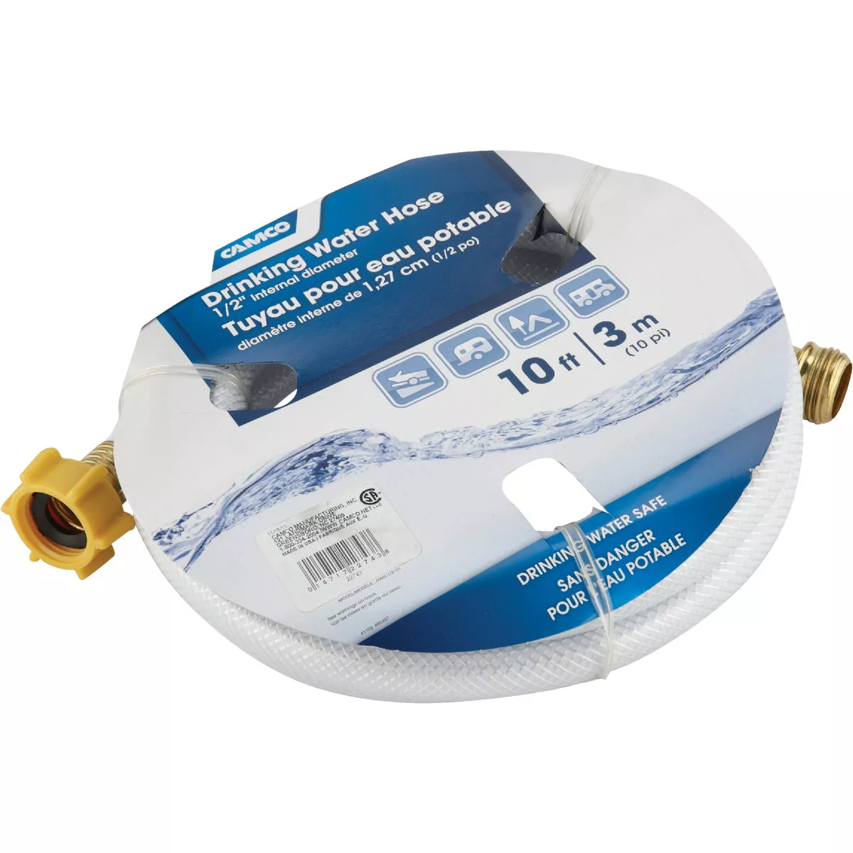 Camco 10 Ft. (1/2 In. ID) RV Fresh Water Hose - photo 2