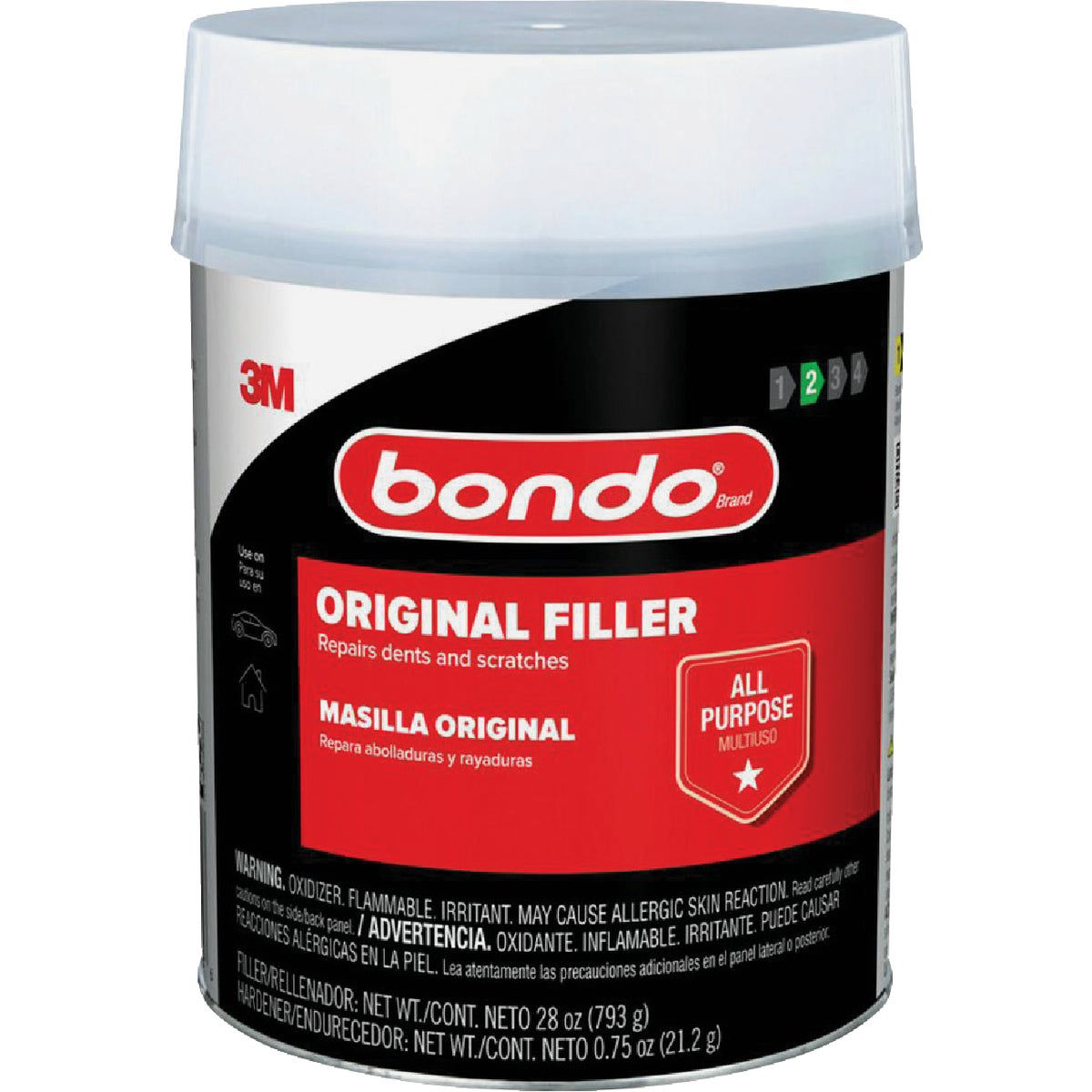 Bondo 1 Qt. Original Body Filler with Hardener Do it Best