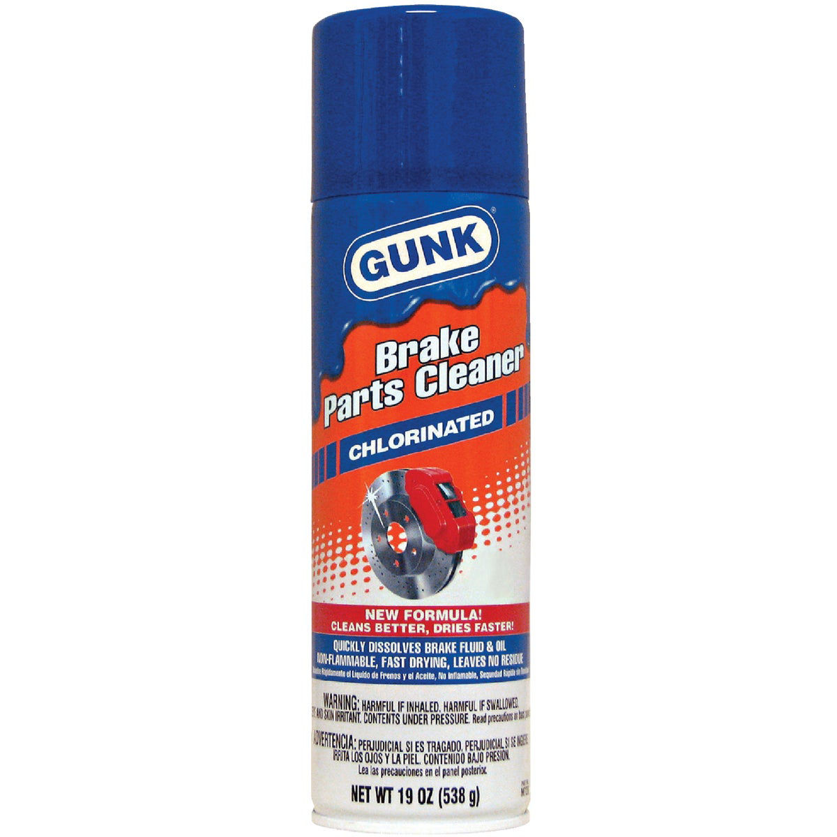 Gunk 19 Oz. Aerosol Chlorinated Brake Parts Cleaner Do it Best