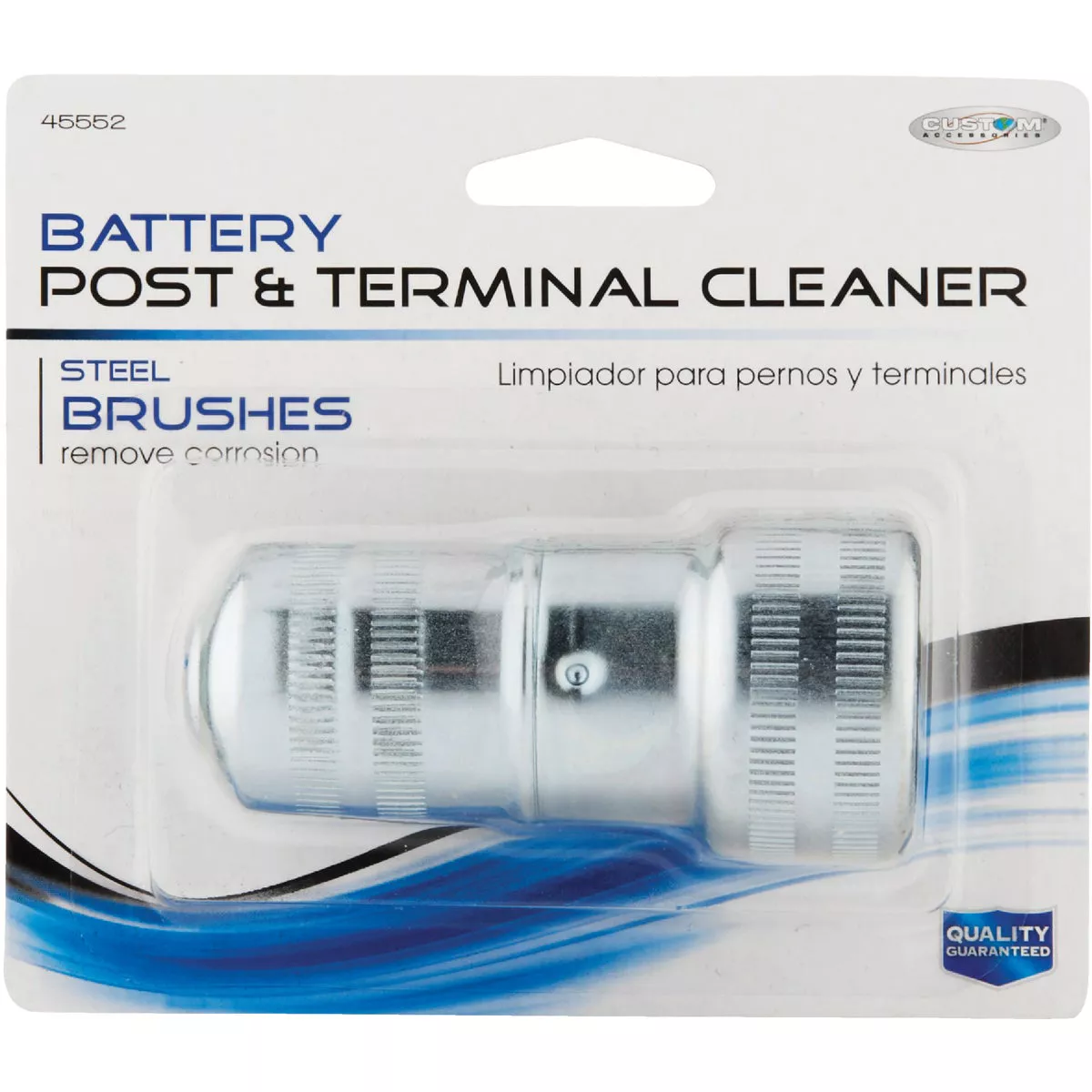 Custom Accessories All-Metal Battery Post and Terminal Cleaner - photo 2