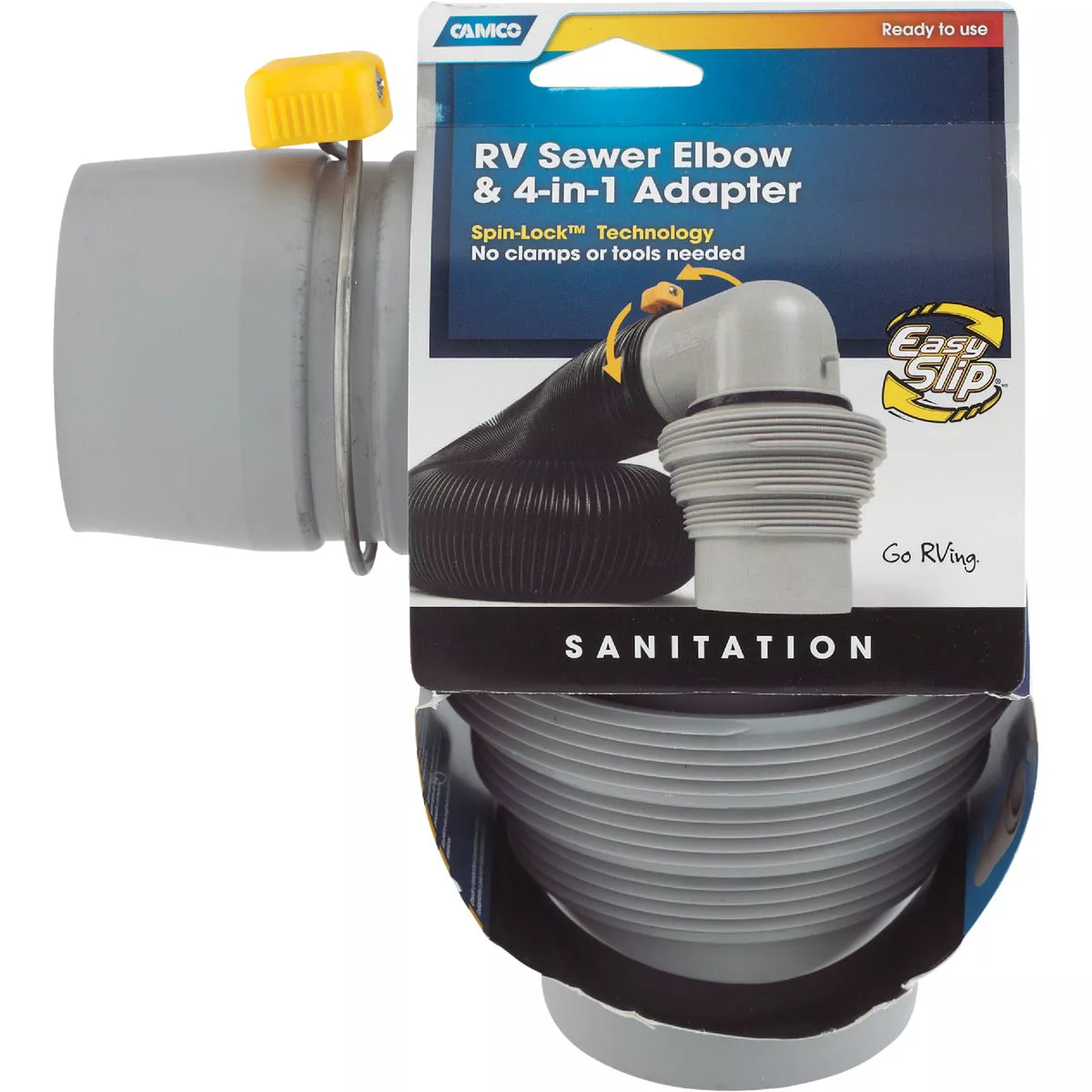 Camco RV Sewer Hose Adapter - photo 2
