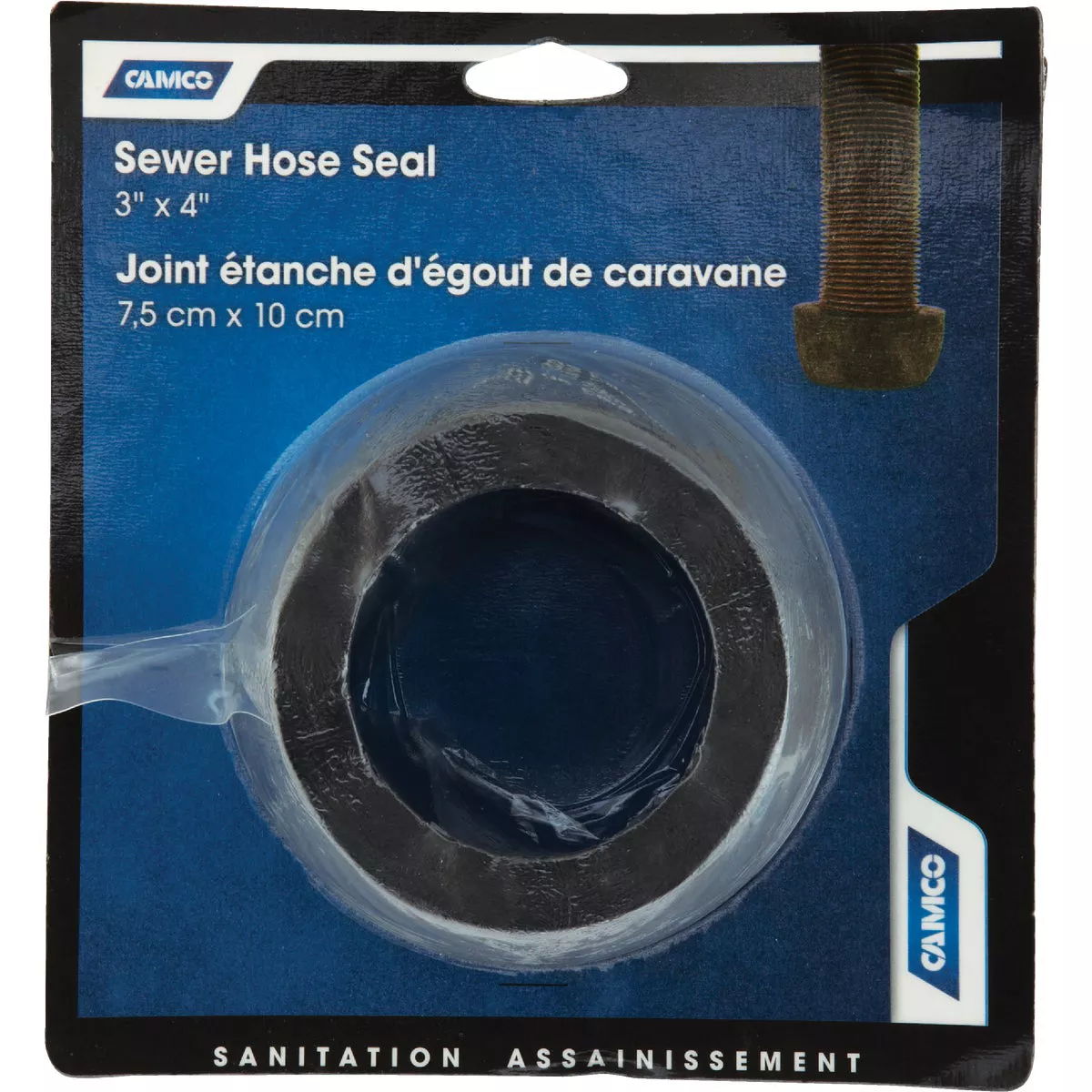 Camco 4 In. x 3 In. RV Sewer Hose Adapter - photo 2