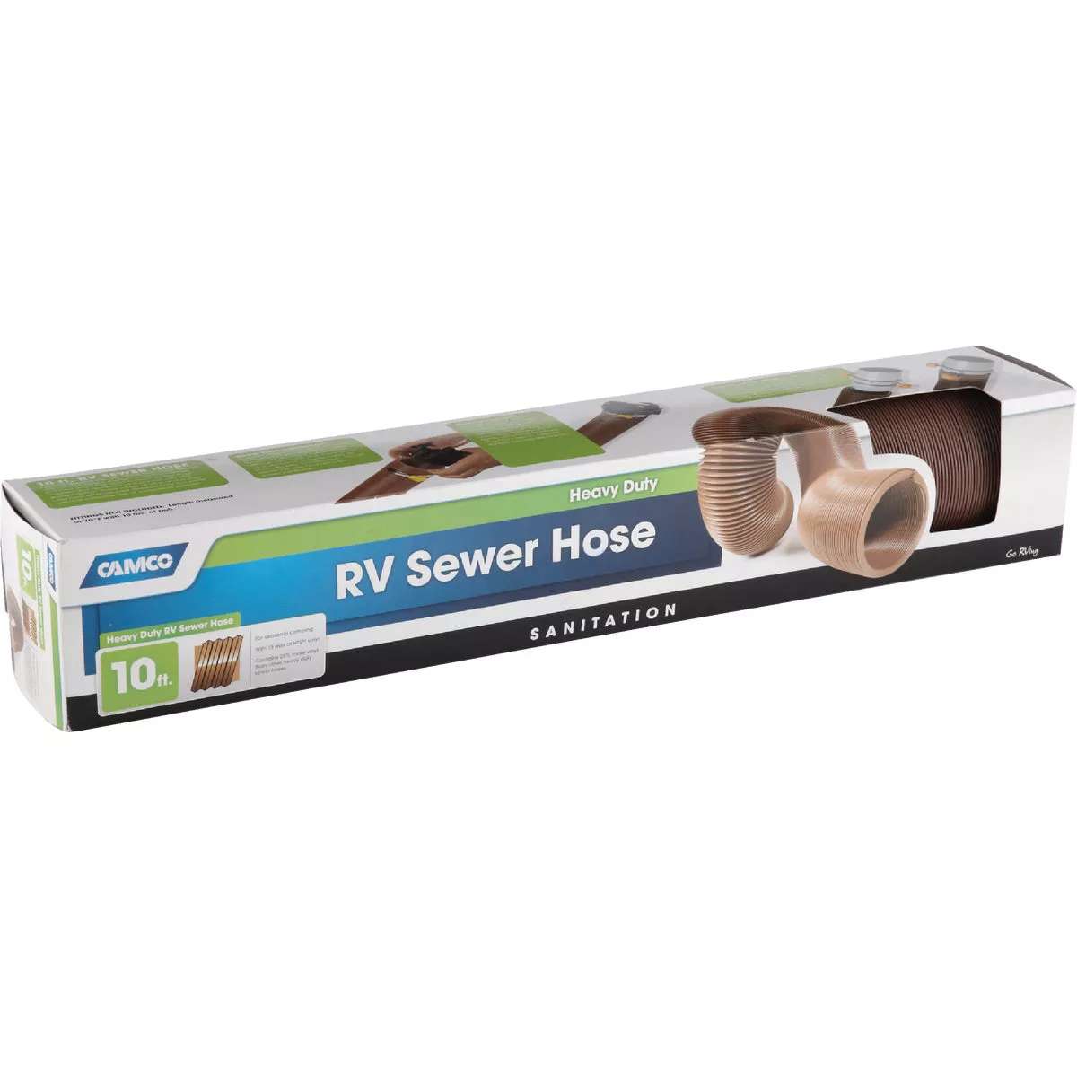Camco 10 Ft. Heavy-Duty RV Sewer Hose - photo 2