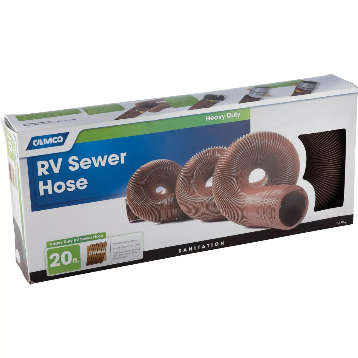 Camco 20 Ft. Heavy-Duty RV Sewer Hose - photo 2