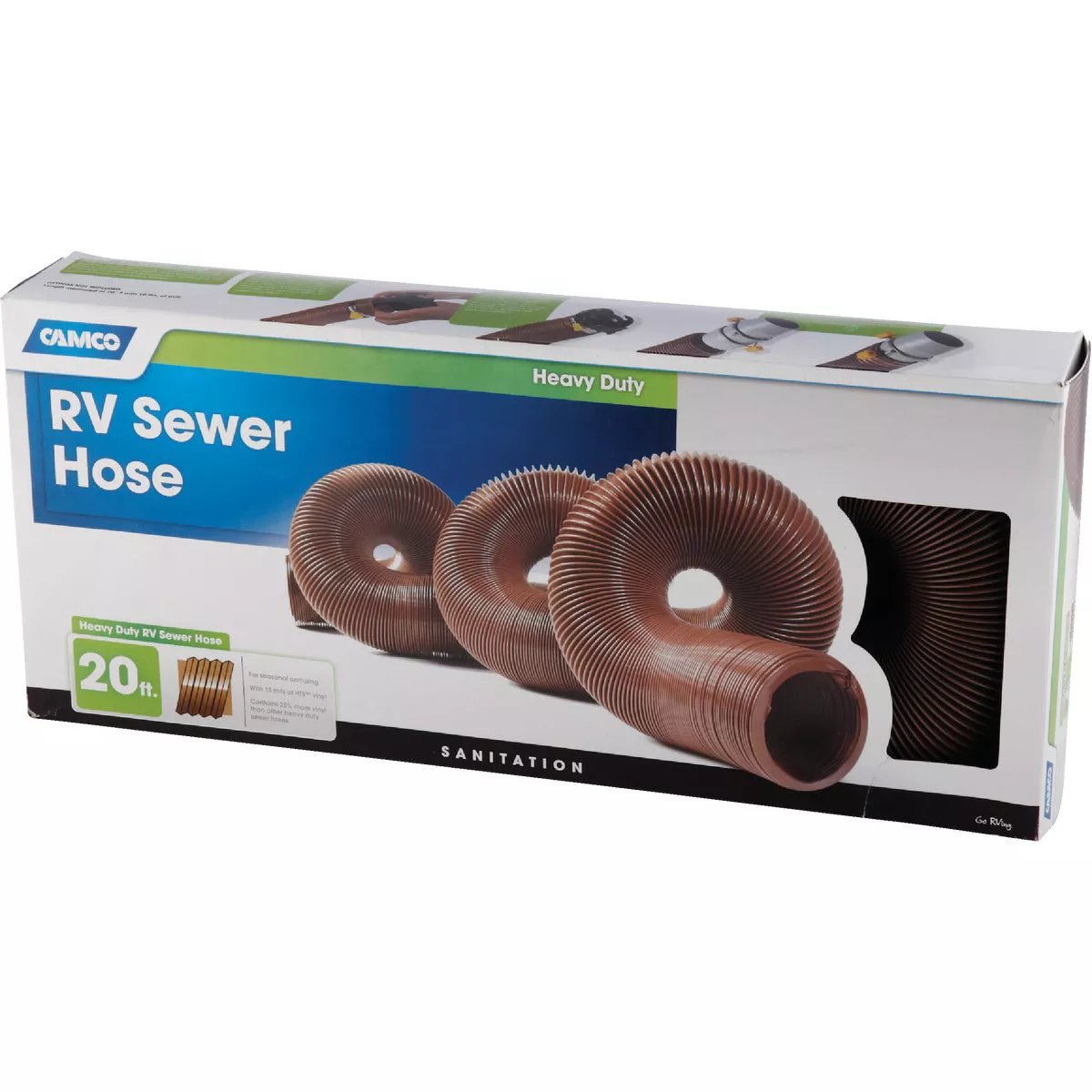 Camco 20 Ft. Heavy-Duty RV Sewer Hose - photo 3