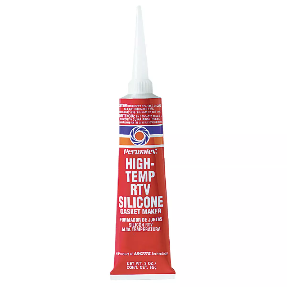 Permatex 3 Oz. High-Temp Red RTV Silicone Gasket Maker