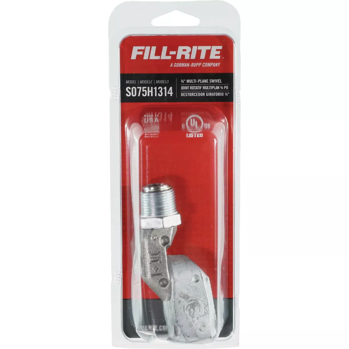 Fill-Rite 3/4 In. Multi-Plane Fuel Transfer Swivel - photo 2
