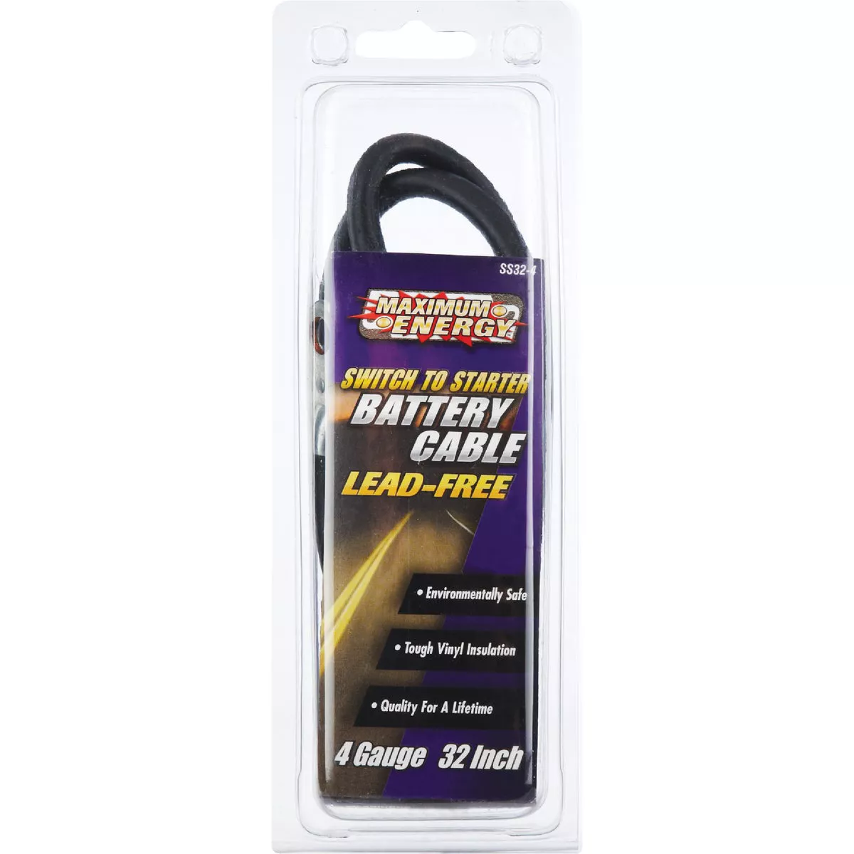 Road Power 32 In. 4 Gauge Switch-to-Start Battery Cable - photo 2