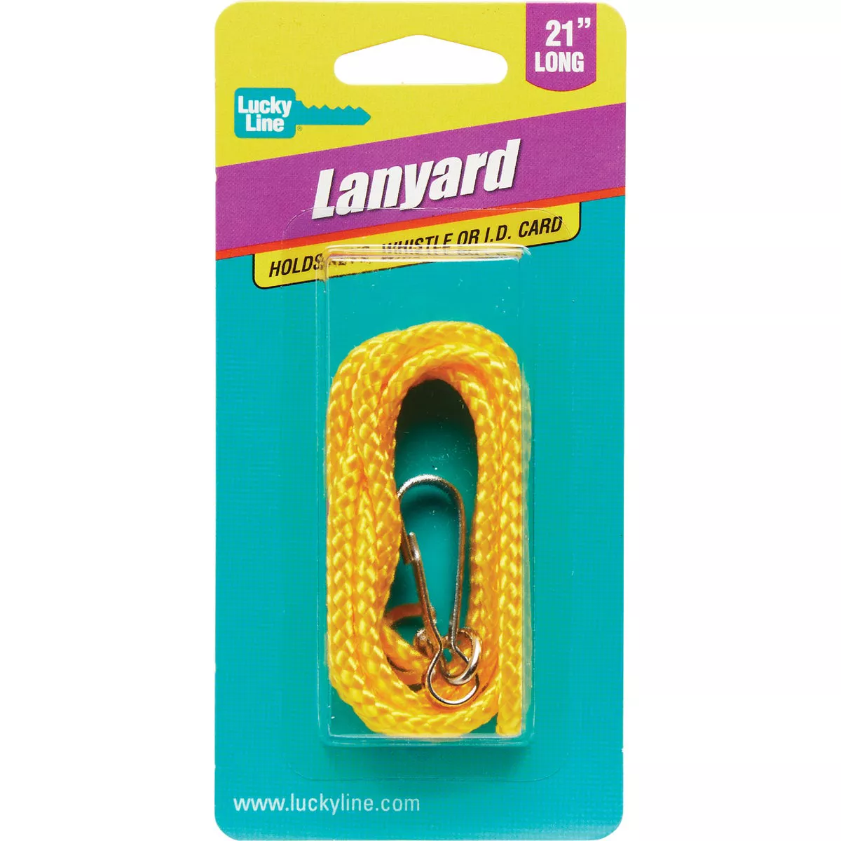 Lucky Line 21 In. Nylon Lanyard Key Ring - photo 2