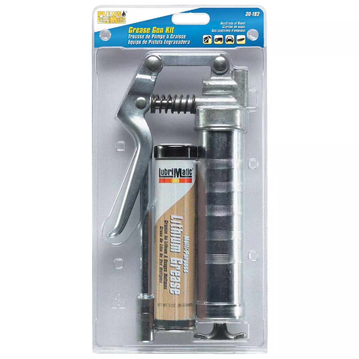 Plews LubriMatic 3 Oz. 4500 psi HD Mini Grease Gun Kit - photo 2