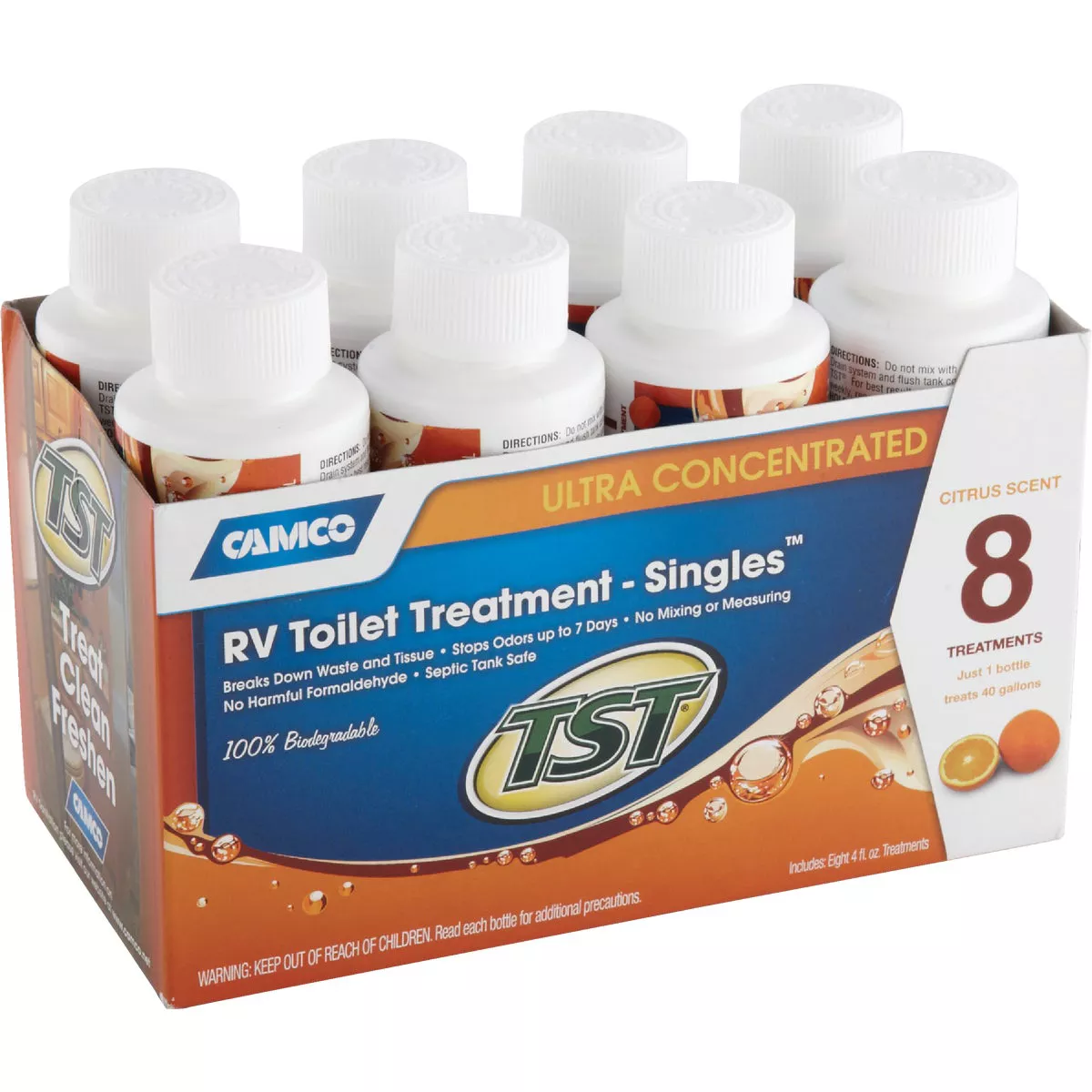 TST Ultra Concentrated RV Tank Treatment Singles, 4 Oz., (8-Pack) - photo 2