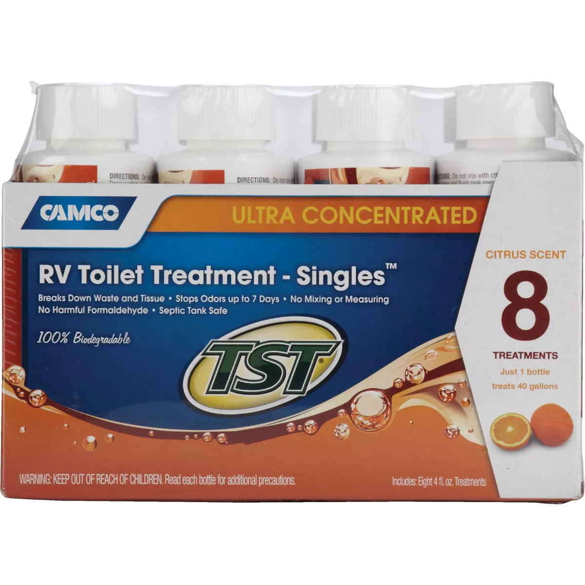 TST Ultra Concentrated RV Tank Treatment Singles, 4 Oz., (8-Pack) - photo 4