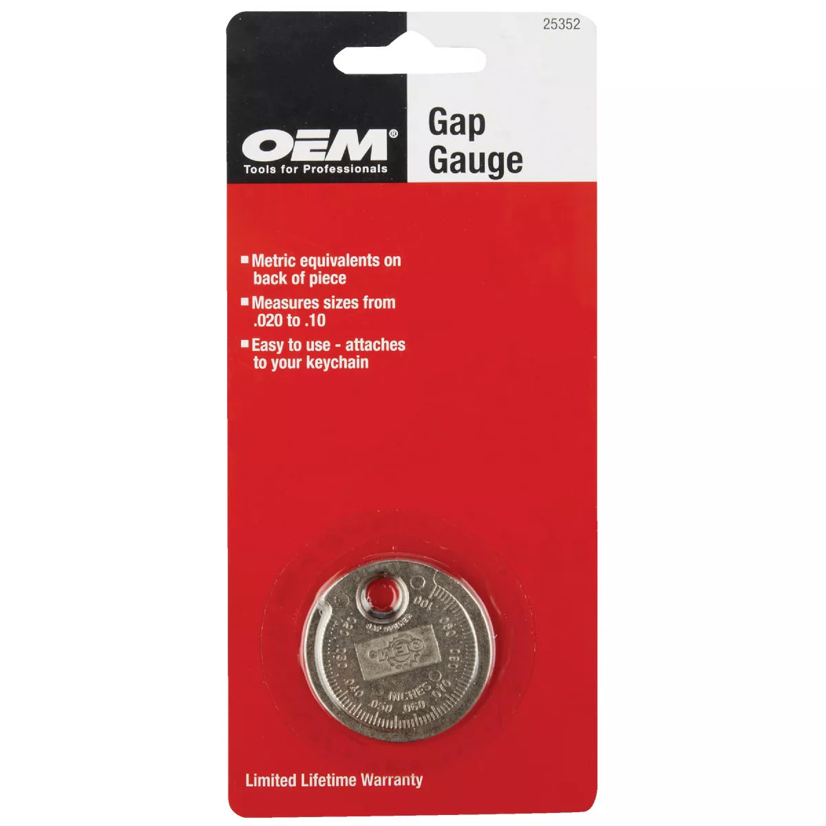 OEM Ramp Style Spark Plug Gap Gauge - photo 2