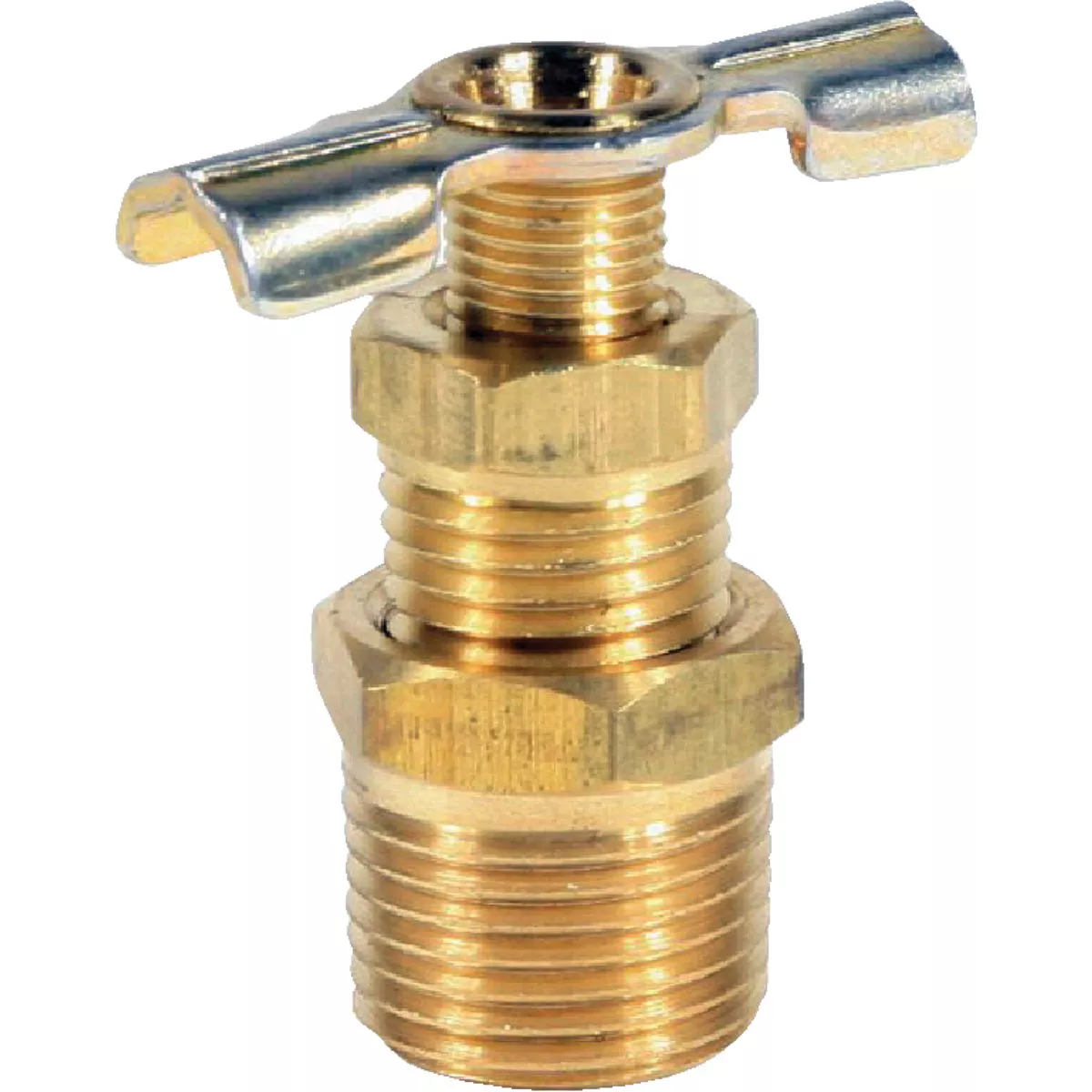 Camco 3/8 In. Brass RV Water Heater Drain Valve - photo 2
