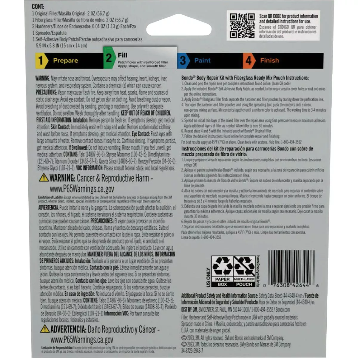 Bondo 2 Oz. Ready Mix Body Repair Kit - photo 2