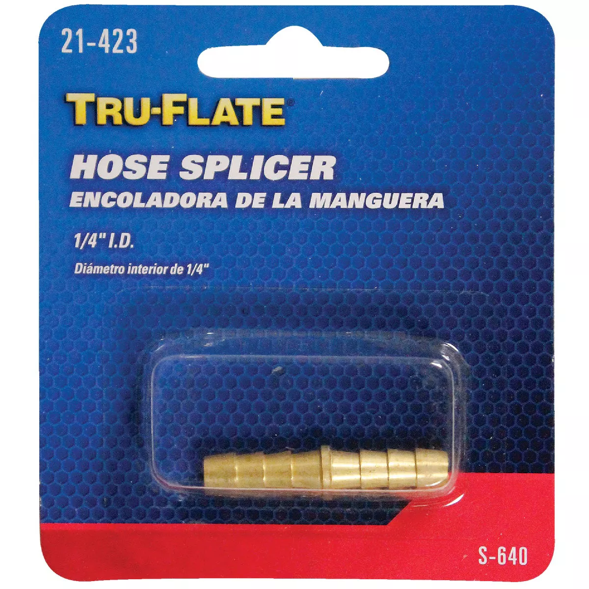 Tru-Flate 1/4 In. Brass Hose Splicer - photo 2