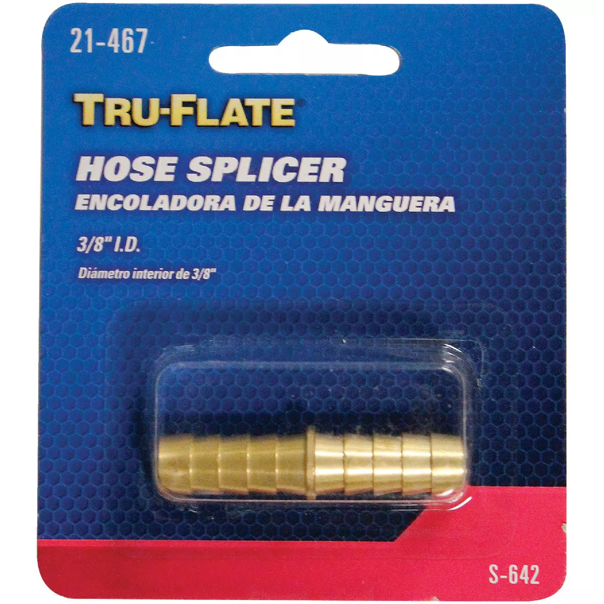 Tru-Flate 3/8 In. Brass Hose Splicer - photo 2