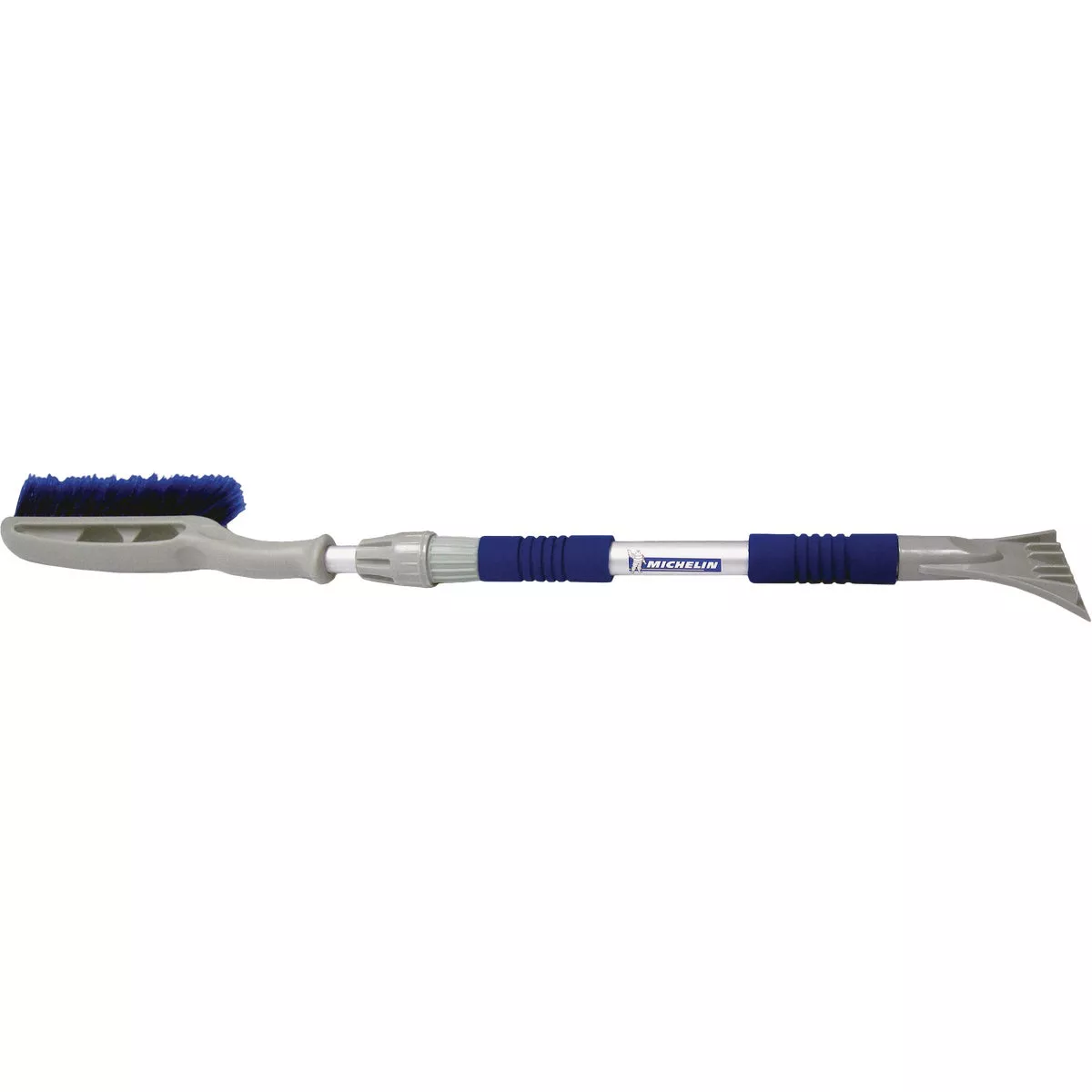 Michelin 45 In. Steel Heavy-Duty Telescopic Snowbrush with Ice Scraper