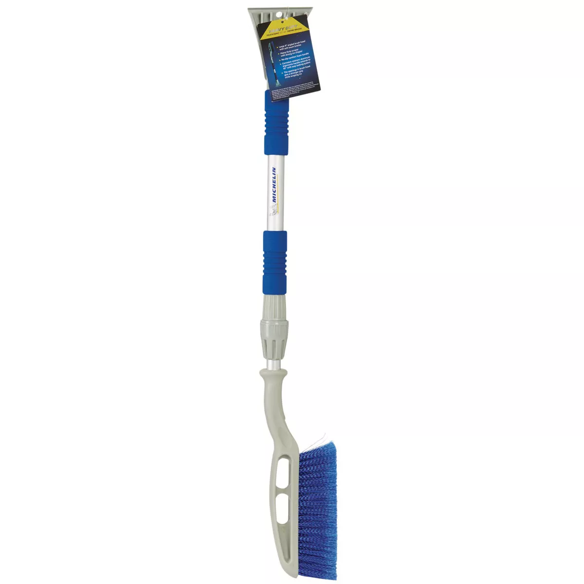 Michelin 45 In. Steel Heavy-Duty Telescopic Snowbrush with Ice Scraper - photo 2